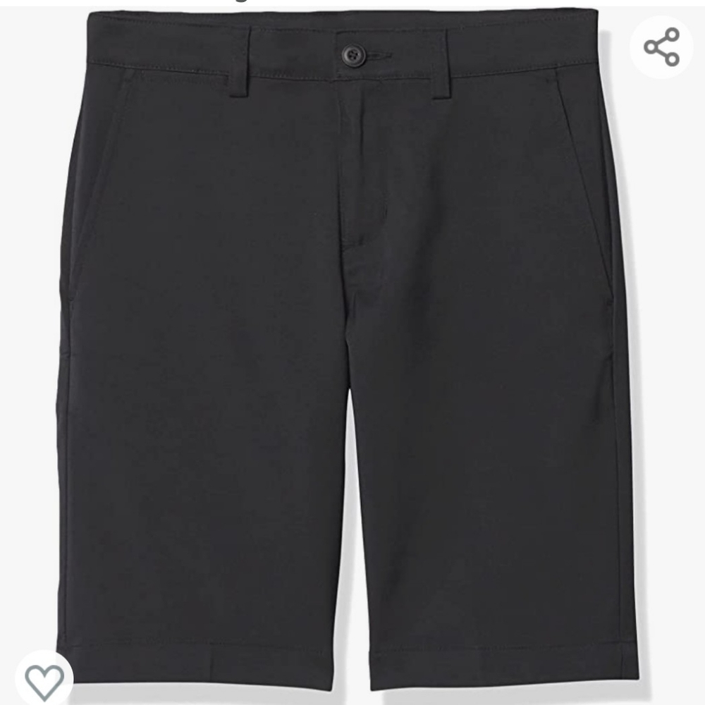 PGA TOUR Flat Front Big Boy's Golf Shorts with Comfort Stretch Waistband